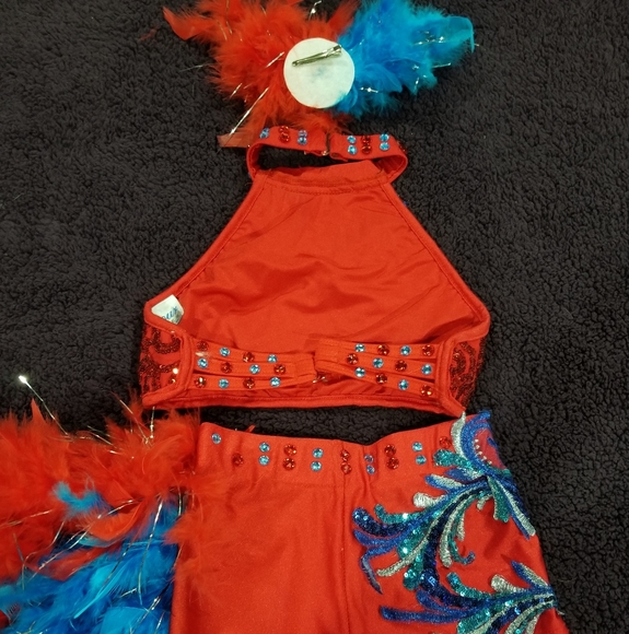 2 piece child dance costume - Picture 2 of 5